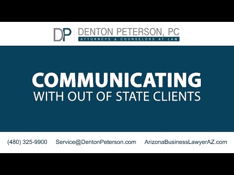 Communicating With Your AZ Trial Attorney | Denton Peterson
