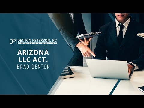 Brad Denton | Arizona LLC Act