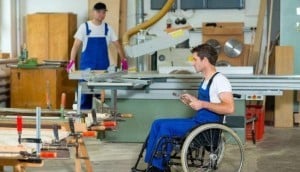 worker with disability