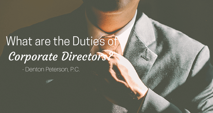 what are the duties of AZ corporate directors