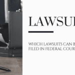 Which lawsuits can be determined In federal courts