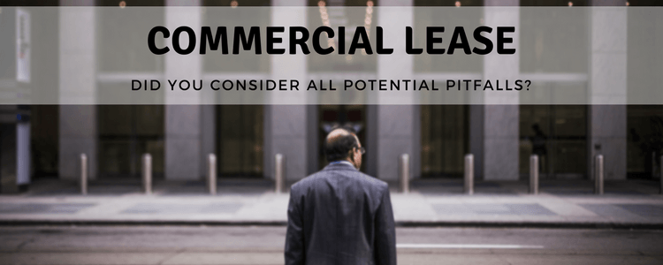 Commercial lease: potential pitfalls