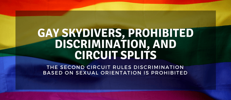 GAY SKYDIVERS, PROHIBITED DISCRIMINATION, AND CIRCUIT SPLITS
