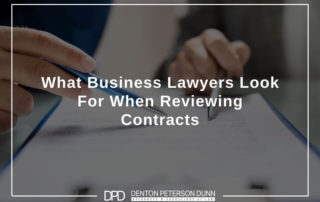 What Business Lawyers Look For When Reviewing Contracts