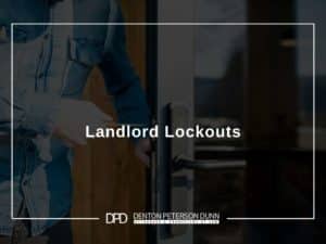 Landlord Lockouts
