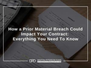 Dealing with prior material breach in Arizona