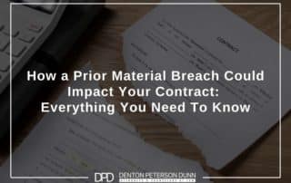 Dealing with prior material breach in Arizona