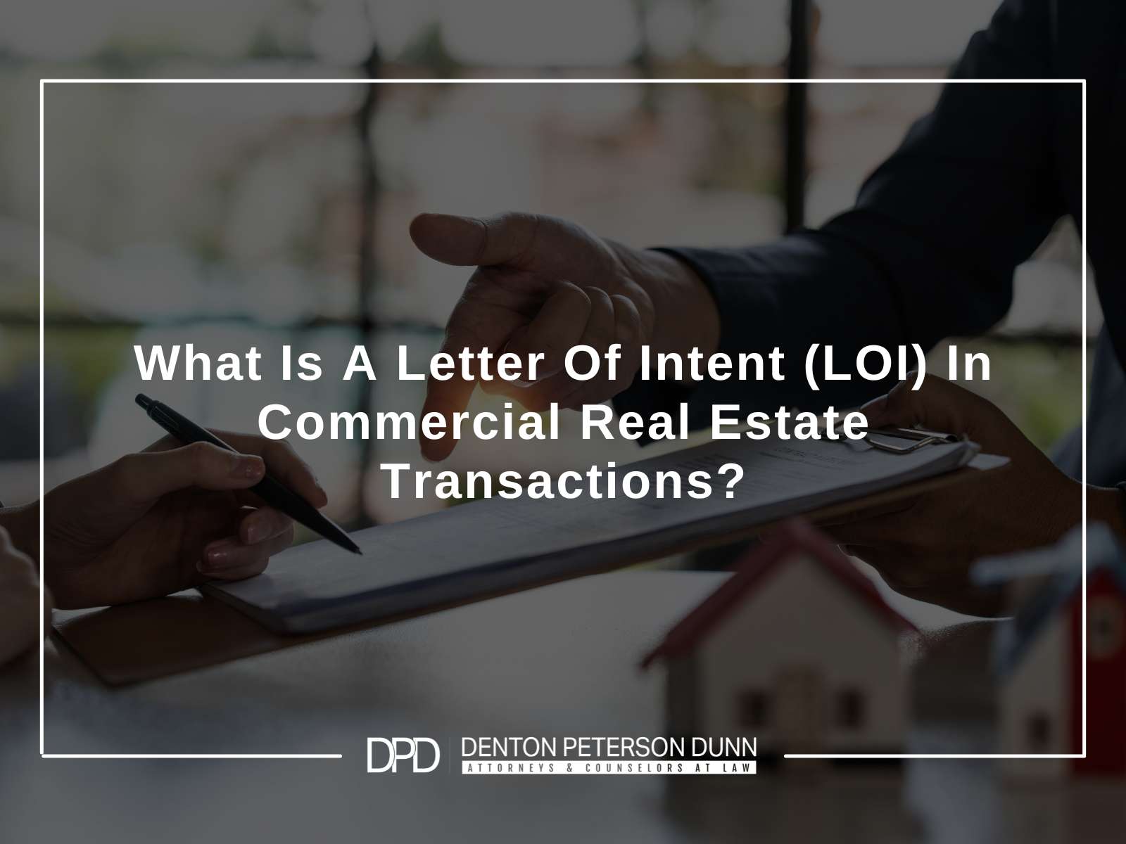How to Use a Letter of Intent (LOI) to Make a Deal