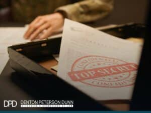 Uniform Trade Secrets Act document marked confidential